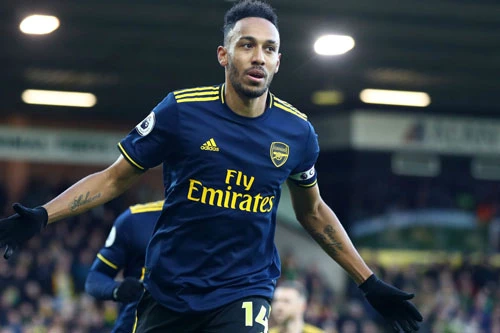 Tiền đạo: Pierre-Emerick Aubameyang (Arsenal).