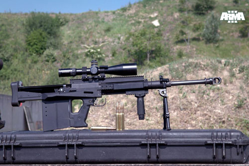 Kinh hãi khẩu súng bẳn tỉa dùng cỡ đạn "khủng bố", công phá siêu mạnh