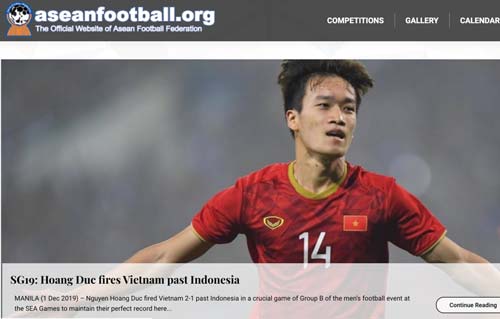 AFF: 'U22 Việt Nam cho thấy bóng dáng của nhà vô địch SEA Games 30'