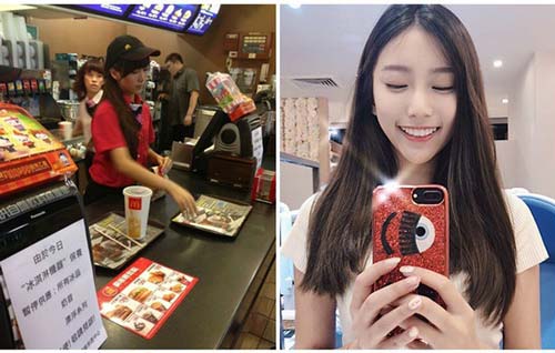 Đứng bán gà rán, cô gái bất ngờ nổi tiếng vì bị chụp trộm, 4 năm sau lột xác thành hot girl, crush trong mơ của giới game thủ