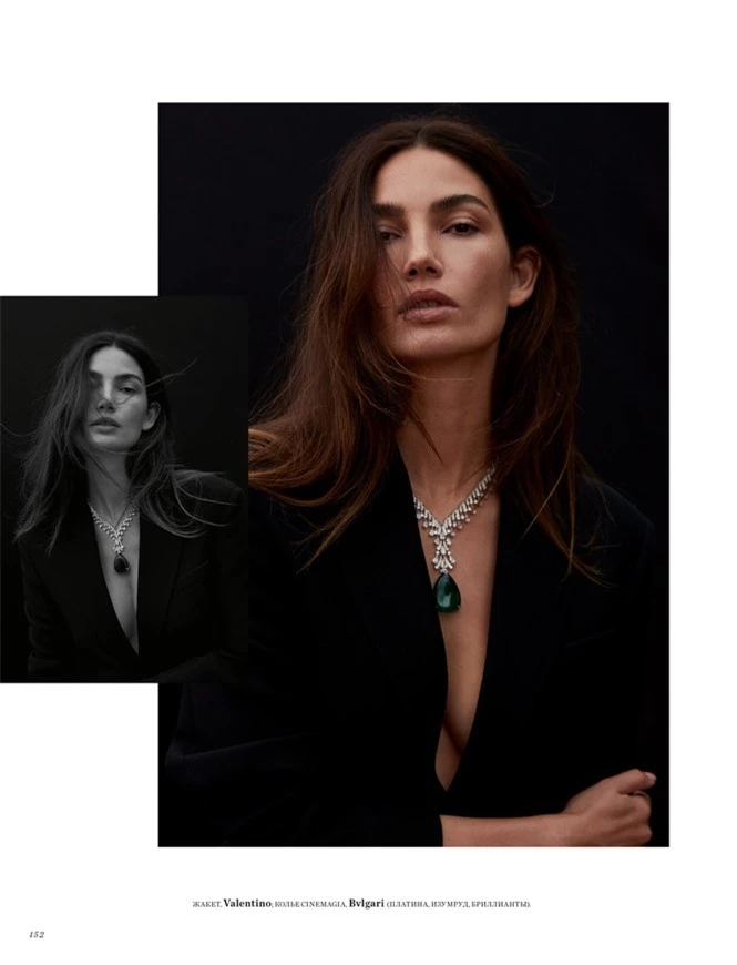 'Thiên thần nội y' Lily Aldridge khoe nhan sắc đẹp không 'góc chết' trên tạp chí - ảnh 5