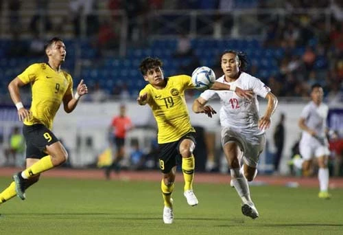 U22 Malaysia thắng đậm U22 Timor Leste.