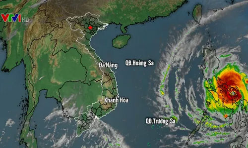 Bão Kammuri giật cấp 17, có khả năng đi vào Biển Đông