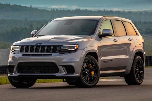 =1. Jeep Grand Cherokee Trackhawk (vận tốc tối đa: 306 km/h).