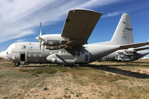 Không tin nổi mức giá Na Uy thanh lý 5 "lực sĩ bay" C-130H Hercules