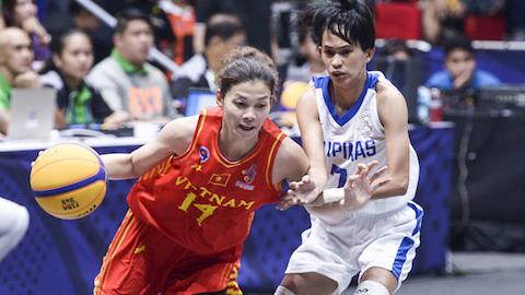 Đội tuyển bóng rổ nữ Việt Nam không thể về nước vì siêu bão