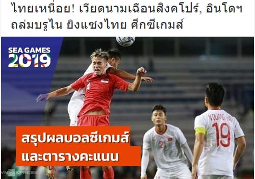 Báo Thái cảnh báo đội nhà trước chiến thắng ấn tượng của Việt Nam