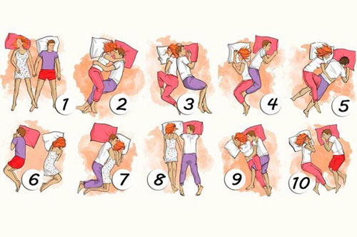 Trắc nghiệm: Khám phá mối quan hệ của bạn với nửa kia qua tư thế ngủ