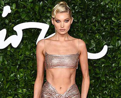 Siêu mẫu Elsa Hosk khoe cơ bụng đáng kinh ngạc