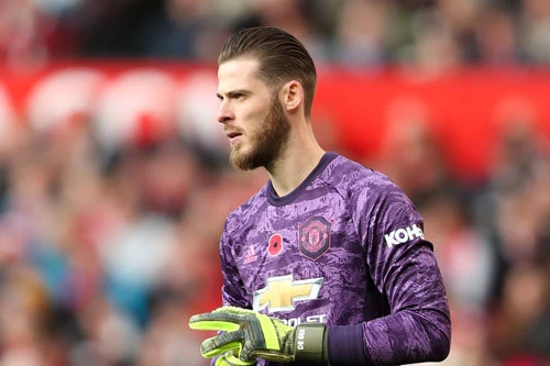 Thủ môn: David de Gea (M.U).