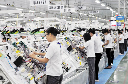 Chia lại thị phần công nghiệp điện tử