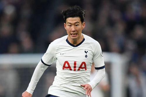 Tiền vệ phải: Son Heung-min (Tottenham).