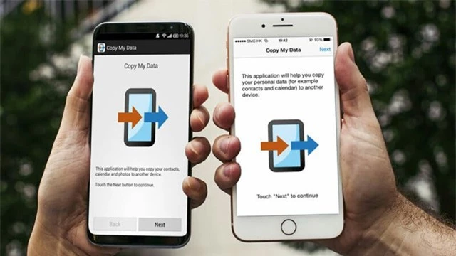 Chuyển nhanh dữ liệu qua lại giữa iOS và Android với Copy My Data - Ảnh 1.