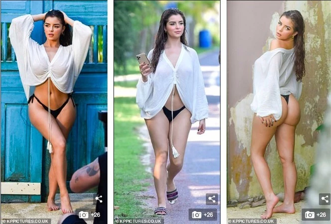 Không chỉ quý ông, chị em cũng phải mê mệt ngắm vẻ hững hờ này của Demi Rose - ảnh 1