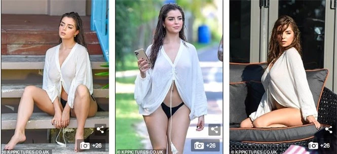 Không chỉ quý ông, chị em cũng phải mê mệt ngắm vẻ hững hờ này của Demi Rose - ảnh 10