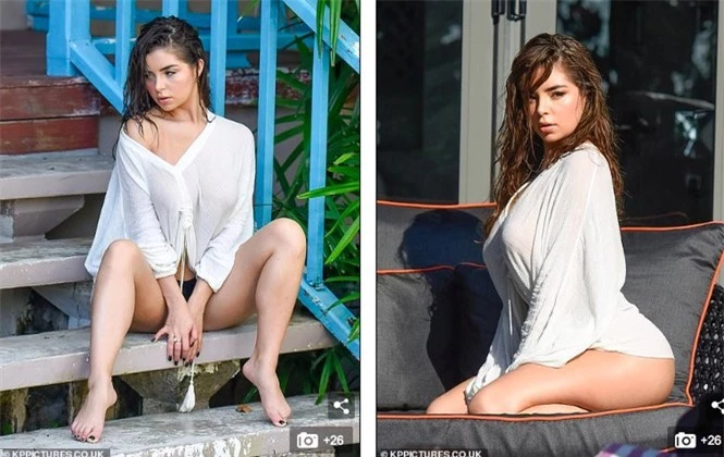 Không chỉ quý ông, chị em cũng phải mê mệt ngắm vẻ hững hờ này của Demi Rose - ảnh 9