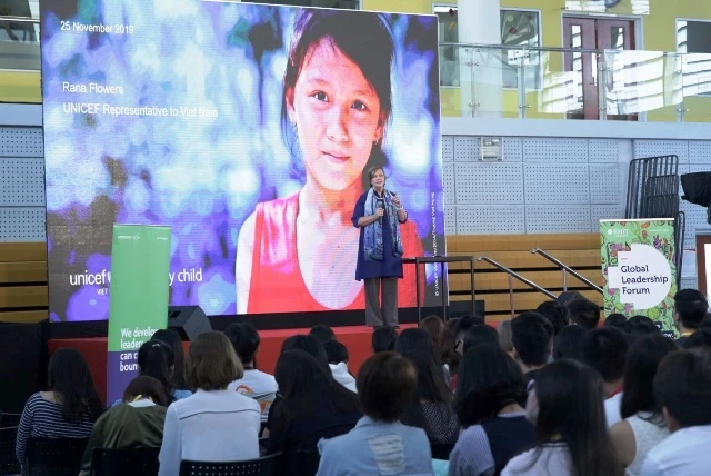 Ông Rick Yvanovich, Nhà sáng lập và Giám đốc điều hành của TRG International tại Diễn đàn Lãnh đạo toàn cầu ở TP. Hồ Chí Minh.