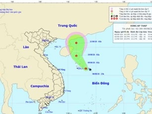 Vùng áp thấp khả năng mạnh lên, tiếp tục gây thời tiết xấu