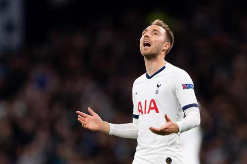 Eriksen quyết tâm chia tay Tottenham