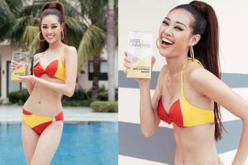 Vượt qua cả quán quân Vietnam's Next Top Model, Khánh Vân xuất sắc đoạt giải social "Best catwalk" Hoa hậu Hoàn vũ 2019