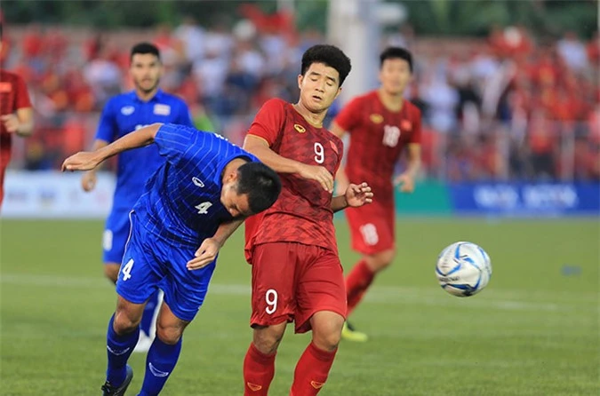 Thái Lan bị loại ở SEA Games 30 sau trận hoà 2-2 với Việt Nam - Ảnh: Đức Cường 