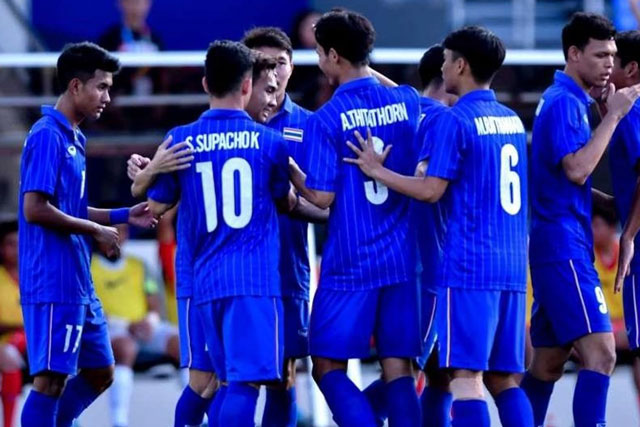 CLIP: Văn Toản mắc sai lầm giúp U22 Thái Lan mở tỷ số