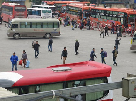 Hà Nội không để diễn ra tình trạng "thổi" giá vé xe dịp Tết