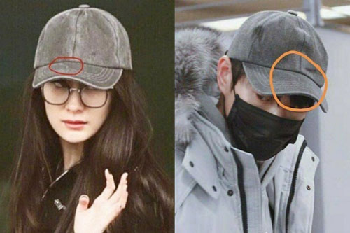 Dương Mịch - Ngụy Đại Huân định chối đến bao giờ: Đội chung 1 chiếc mũ, trùng hợp đến từng vết xước!