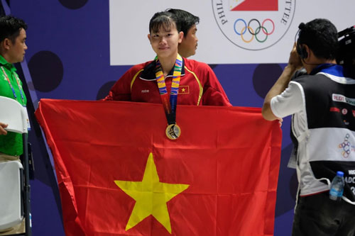 Ánh Viên giành HCV thứ 2 tại SEA Games 30