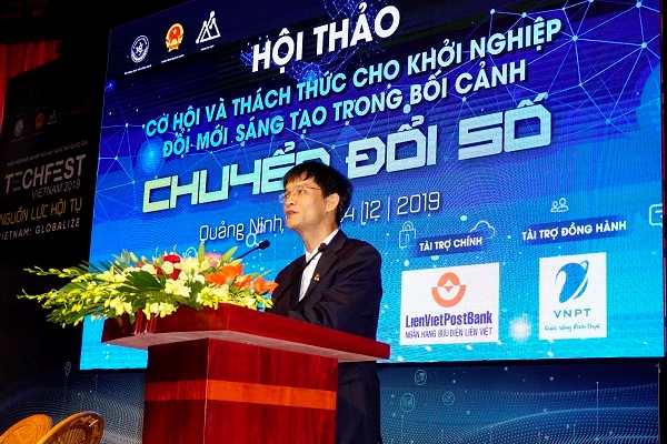 Ông Nguyễn Xuân Cường, Phó Chủ tịch Hội Truyền thông số Việt Nam. Ảnh: Phạm Thị Thu Hà