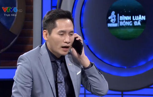 BLV Quốc Khánh lên tiếng xin lỗi Bùi Tiến Dũng trên sóng truyền hình trước trận U22 Việt Nam đấu Campuchia