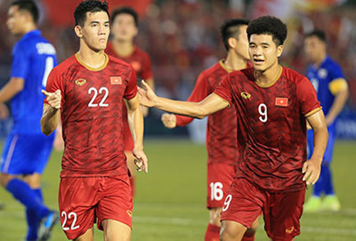Tiến Linh & Đức Chinh đi vào lịch sử bóng đá Việt Nam tại SEA Games