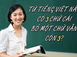 Từ nào có 3 chữ cái, lấy đi một chữ vẫn còn lại 3?