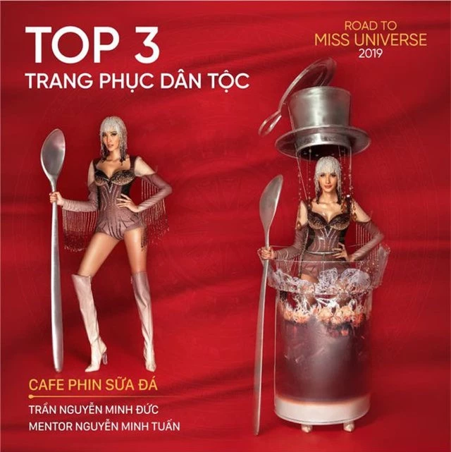 Hoàng Thuỳ trình diễn “Café phin sữa đá”, vươn lên Top 10 Missosology - 4