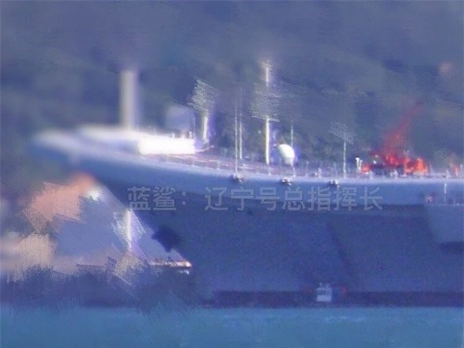 Tau san bay thu hai cua Trung Quoc van trong tinh trang