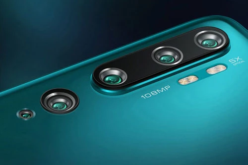 Camera sau của Xiaomi Mi Note 10.