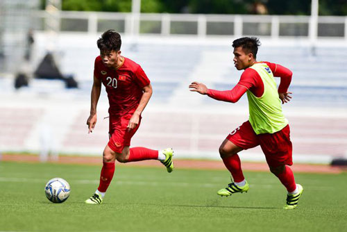 Trọng Hùng sẵn sàng trở lại cho cuộc đấu với U22 Campuchia