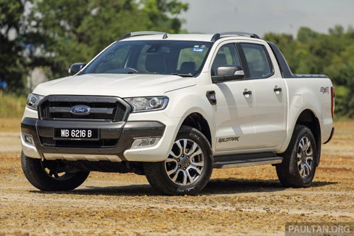 4. Ford Ranger (doanh số: 39.393 chiếc).