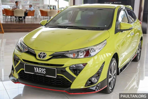 5. Toyota Yaris (doanh số: 36.472 chiếc).