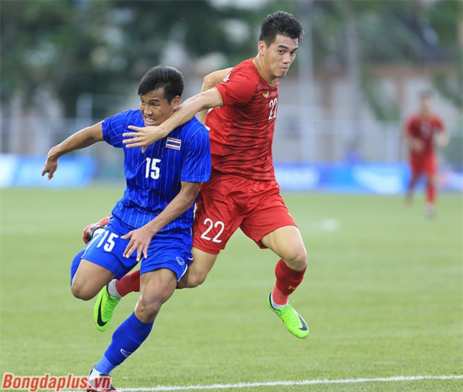 Trận hòa 2-2 trước U22 Việt Nam là nguyên nhân khiến U22 Thái Lan bị loại - Ảnh: Đức Cường