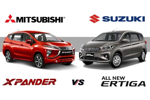 Mitsubishi Xpander và Suzuki Ertiga.