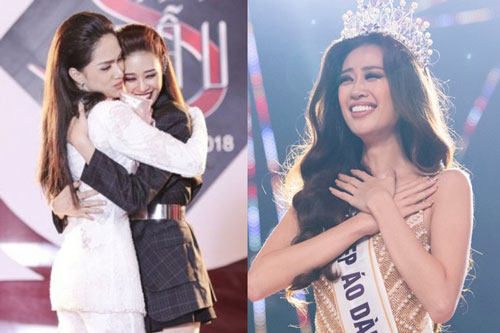 Hoa hậu Hoàn vũ Việt Nam 2019 - Khánh Vân là học trò của Hoa hậu Hương Giang