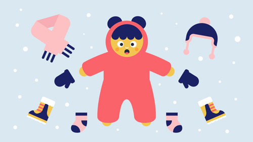 5 sai lầm tai hại khi giữ ấm cho trẻ vào mùa đông