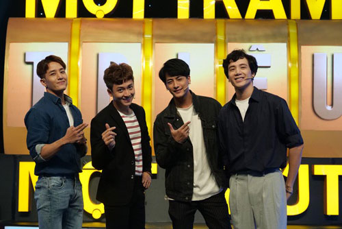 3 hot boy "Người ấy là ai" đổ bộ "100 triệu 1 phút'' khiến Ngô Kiến Huy ghen tỵ