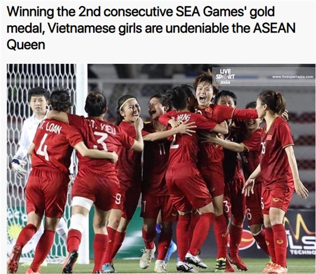 Báo châu Á: “Đội tuyển bóng đá nữ Việt Nam thống trị Đông Nam Á” - 1