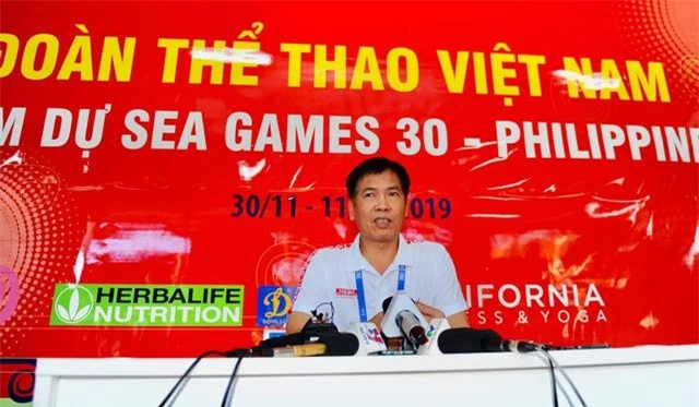 Trưởng đoàn Trần Đức Phấn: “Cả nước chờ đợi tấm HCV SEA Games của U22 Việt Nam” - 1