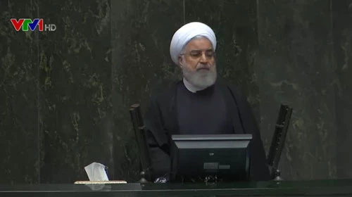 Tổng thống Iran Hassan Rouhani.