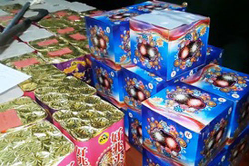 Bắt giữ đối tượng tàng trữ pháo để bán trong dịp Tết