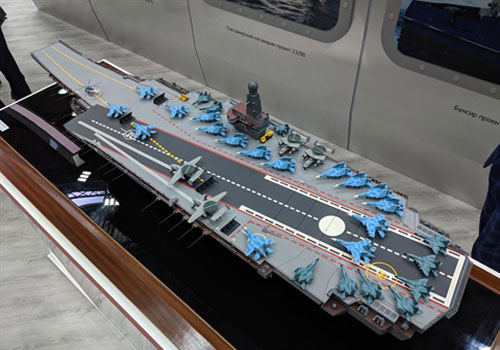 Tàu sân bay mới của Nga sẽ đắt nhất trong lịch sử