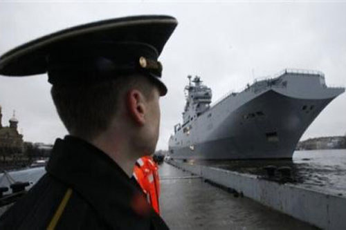 Tàu đổ bộ đóng ở Crimea mạnh ngang Mistral?